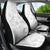 Samoa Siapo Pattern With White Hibiscus Car Seat Cover