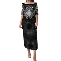 New Zealand Matariki Puletasi Maori Moko Black Galaxy