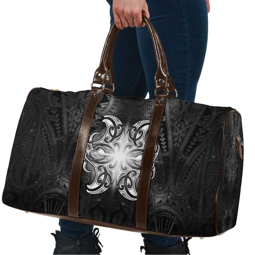 New Zealand Matariki Travel Bag Maori Moko Black Galaxy LT05 - Polynesian Pride