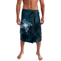New Zealand Matariki Waita Lavalava Maori Moko Dark Blue Galaxy LT05 Blue - Polynesian Pride
