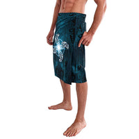 New Zealand Matariki Waita Lavalava Maori Moko Dark Blue Galaxy LT05 - Polynesian Pride