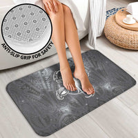 New Zealand Matariki Ururangi Bathroom Set Maori Moko Grey Galaxy