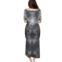 New Zealand Matariki Ururangi Puletasi Maori Moko Grey Galaxy