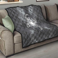 New Zealand Matariki Ururangi Quilt Maori Moko Grey Galaxy