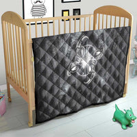 New Zealand Matariki Ururangi Quilt Maori Moko Grey Galaxy