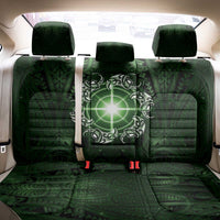 New Zealand Matariki Tupuarangi Back Car Seat Cover Maori Moko Green Galaxy