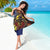 Samoa And Australia Together Sarong Aboriginal Mix Polynesian
