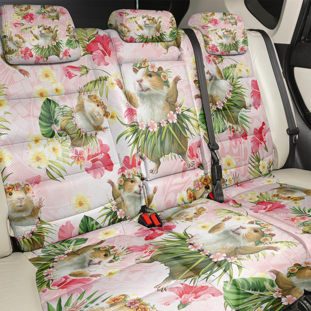 Hawaii Guinea Hula Pig Back Car Seat Cover Funny Tropical Style LT05 - Polynesian Pride