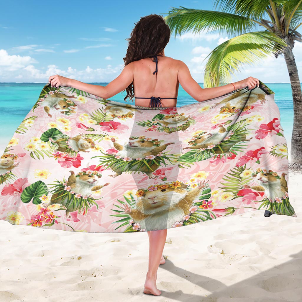 Hawaii Guinea Hula Pig Sarong Funny Tropical Style