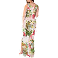 Hawaii Guinea Hula Pig Tank Maxi Dress Funny Tropical Style
