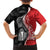 New Zealand Aotearoa Hawaiian Shirt Kiwi Fern Maori Pattern Red Version