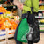 New Zealand Aotearoa Grocery Bag Kiwi Fern Maori Pattern Green Version