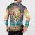 Aloha Hawaii Button Sweatshirt Hula Martini Tropical Vibes - Polynesian Pride