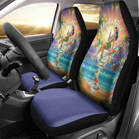 Aloha Hawaii Car Seat Cover Hula Martini Tropical Vibes - Polynesian Pride