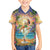 Aloha Hawaii Family Matching Summer Maxi Dress and Hawaiian Shirt Hula Martini Tropical Vibes - Polynesian Pride