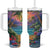 Aloha Hawaii Tumbler With Handle Hula Martini Tropical Vibes - Polynesian Pride