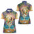 Aloha Hawaii Women Polo Shirt Hula Martini Tropical Vibes - Polynesian Pride
