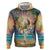Aloha Hawaii Zip Hoodie Hula Martini Tropical Vibes - Polynesian Pride