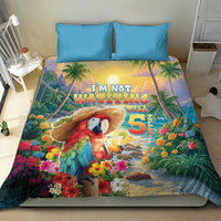 Hawaii Parrot Bedding Set Im Not Waiting Till 5 Oclock - Polynesian Pride
