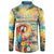 Hawaii Parrot Button Sweatshirt Im Not Waiting Till 5 Oclock - Polynesian Pride