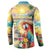 Hawaii Parrot Button Sweatshirt Im Not Waiting Till 5 Oclock - Polynesian Pride