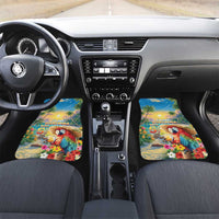Hawaii Parrot Car Mats Im Not Waiting Till 5 Oclock - Polynesian Pride