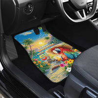 Hawaii Parrot Car Mats Im Not Waiting Till 5 Oclock - Polynesian Pride