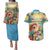 Hawaii Parrot Couples Matching Puletasi and Hawaiian Shirt Im Not Waiting Till 5 Oclock - Polynesian Pride