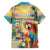 Hawaii Parrot Family Matching Summer Maxi Dress and Hawaiian Shirt Im Not Waiting Till 5 Oclock - Polynesian Pride