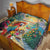 Hawaii Parrot Quilt Im Not Waiting Till 5 Oclock - Polynesian Pride