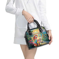 Hawaii Parrot Shoulder Handbag Im Not Waiting Till 5 Oclock - Polynesian Pride