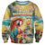 Hawaii Parrot Sweatshirt Im Not Waiting Till 5 Oclock - Polynesian Pride