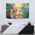Hawaii Parrot Tapestry Im Not Waiting Till 5 Oclock - Polynesian Pride