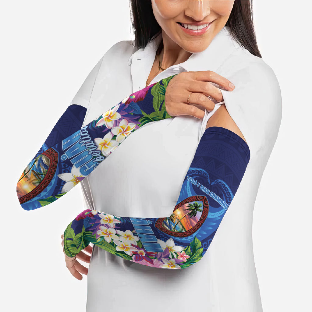 Guam Liberation Day Arm Sleeves Pas Para I Chamoru