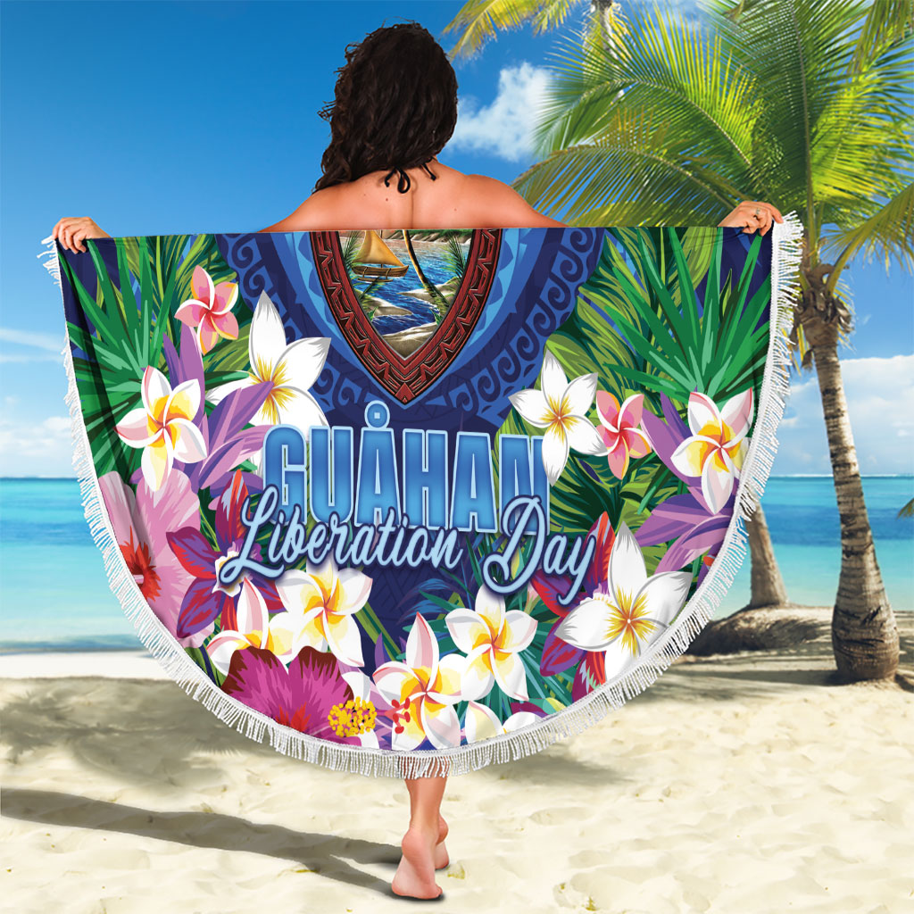 Guam Liberation Day Beach Blanket Pas Para I Chamoru