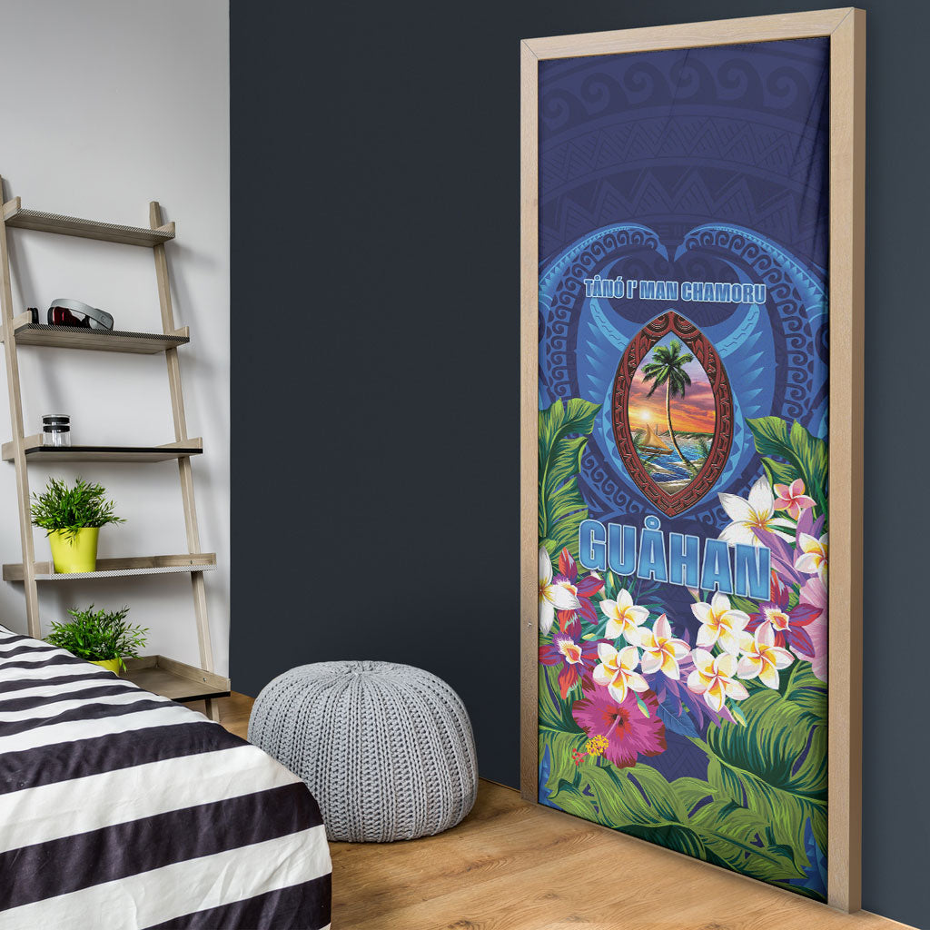 Guam Liberation Day Door Cover Pas Para I Chamoru