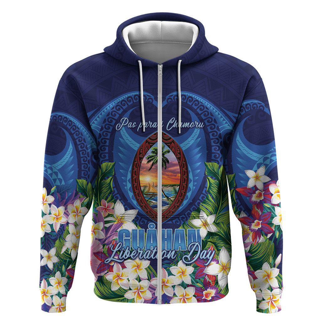 Guam Liberation Day Hoodie Pas Para I Chamoru