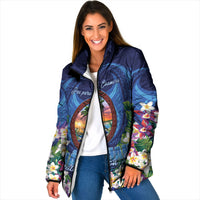 Guam Liberation Day Padded Jacket Pas Para I Chamoru