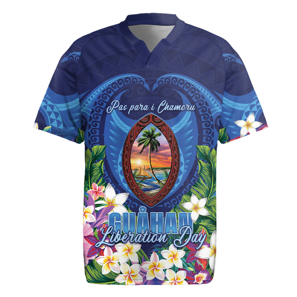 Guam Liberation Day Rugby Jersey Pas Para I Chamoru