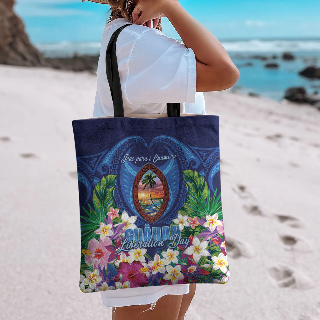 Guam Liberation Day Tote Bag Pas Para I Chamoru