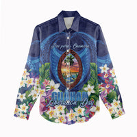 Guam Liberation Day Women Casual Shirt Pas Para I Chamoru