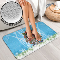 New Zealand Birds Christmas Bathroom Set Pohutukawa Xmas Tree