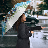 New Zealand Birds Christmas Umbrella Pohutukawa Xmas Tree