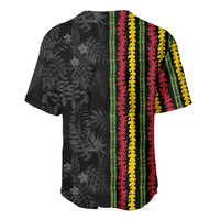 Hawaii Lei Kanaka Maoli Flag Baseball Jersey Tropical Vibes