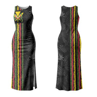 Hawaii Lei Kanaka Maoli Flag Family Matching Tank Maxi Dress and Hawaiian Shirt Tropical Vibes