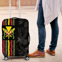 Hawaii Lei Kanaka Maoli Flag Luggage Cover Tropical Vibes