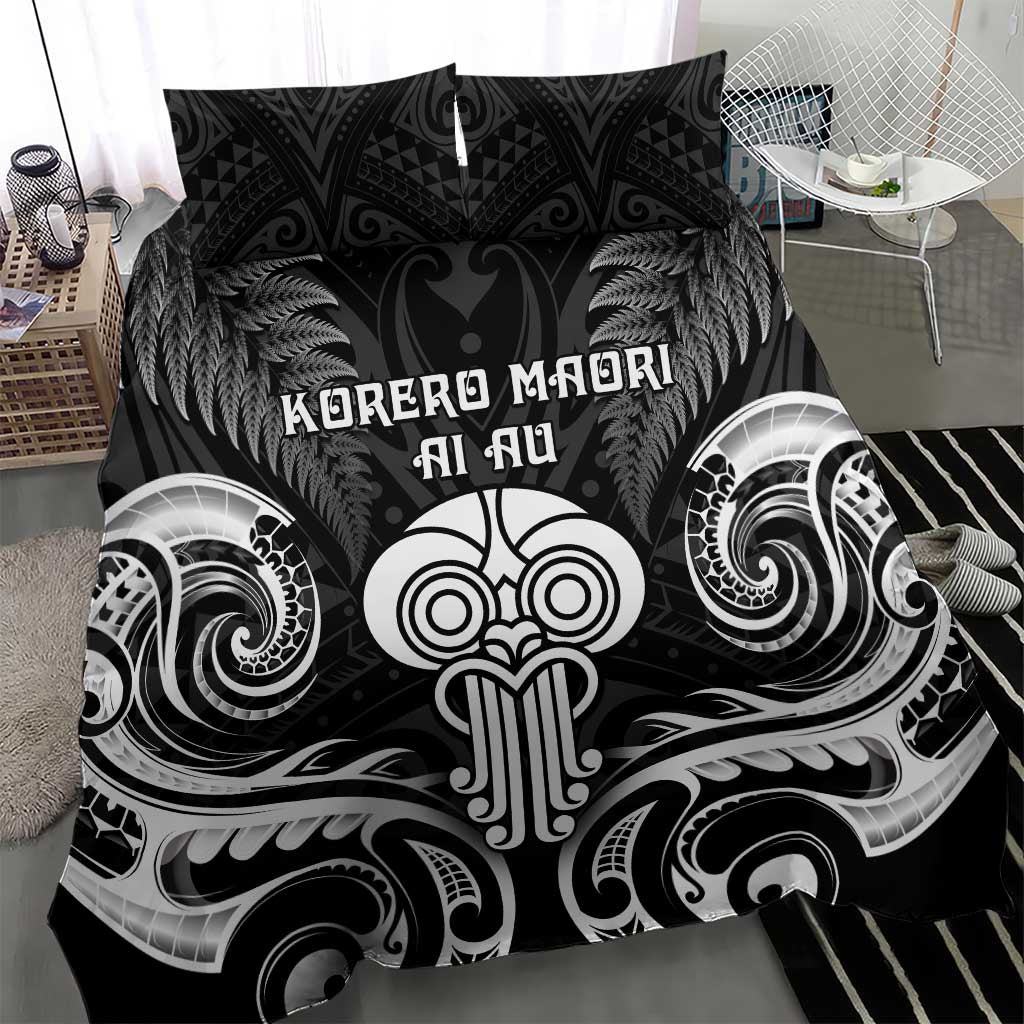 New Zealand Te Reo Maori Bedding Set Korero Maori Ai Au