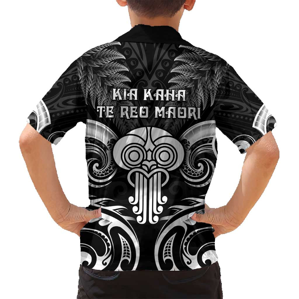 New Zealand Te Reo Maori Family Matching Tank Maxi Dress and Hawaiian Shirt Korero Maori Ai Au LT05 - Polynesian Pride