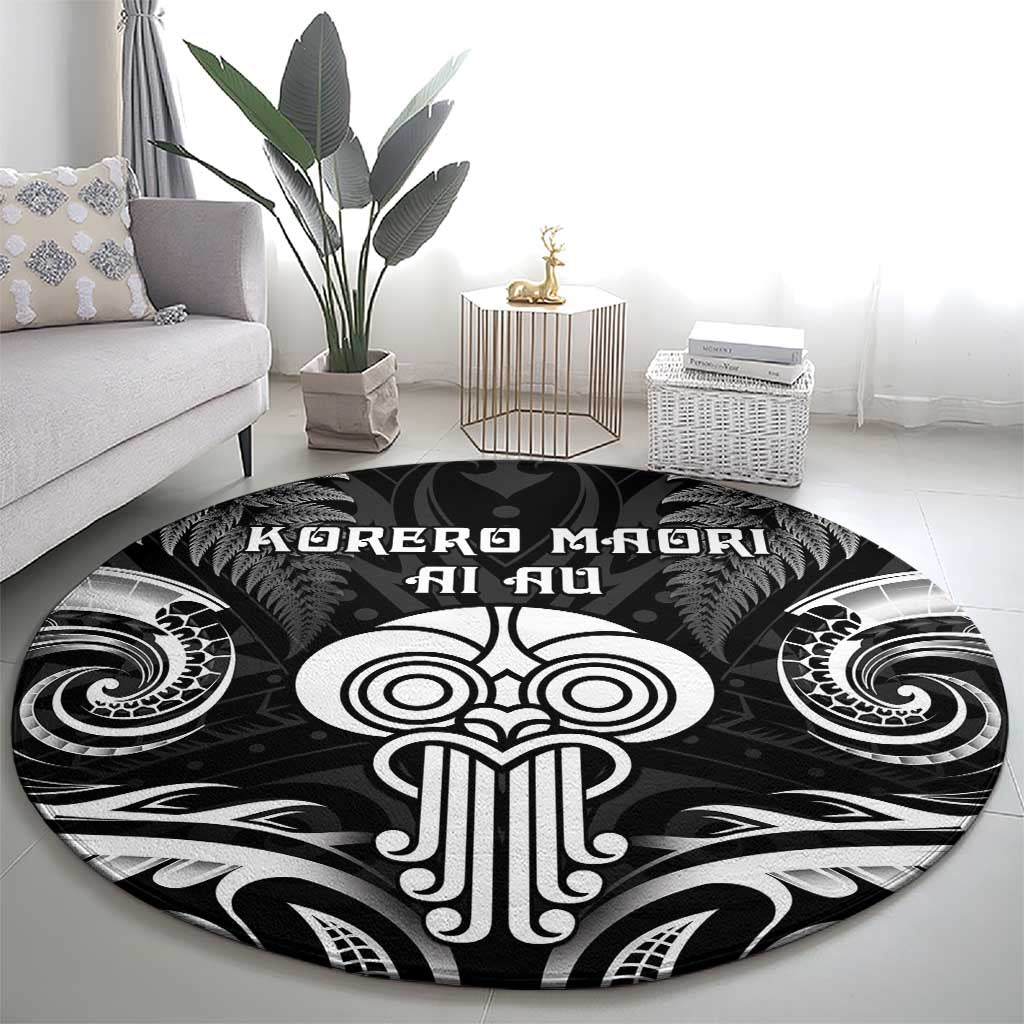 New Zealand Te Reo Maori Round Carpet Korero Maori Ai Au