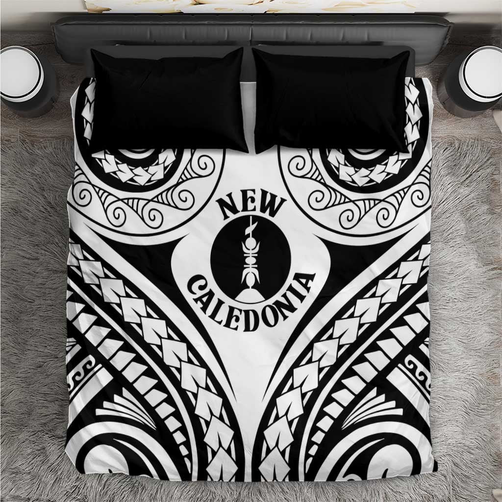 New Caledonia Day Bedding Set Polynesian Curves White Color - Polynesian Pride